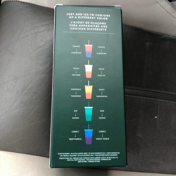 Starbucks Color Changing Cold Cups 5 Pack New in Package - Picture 2 of 7